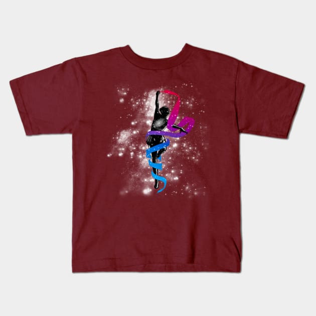 dancing with the stars Kids T-Shirt by TenTimeskarma